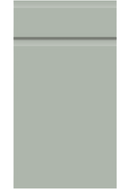 Rectangular light gray envelope on a white background