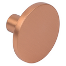 Como Knob Kitchen Handle | Brushed Copper