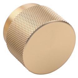 Graf Knob Kitchen Handle | Brushed Brass