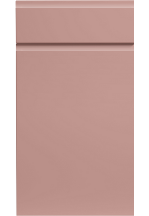 Bella Knebworth Supermatt Blush Pink kitchen door