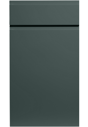 Bella Knebworth Supermatt Kombu Green kitchen door