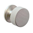 Knurled Knob Kitchen Handle | Stainless Steel
