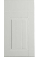 White cabinet door with a subtle pattern on a white background
