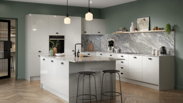Ora Supergloss White | Sample Door