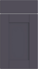 Supermatt Indigo Blue classic shaker style cabinet door