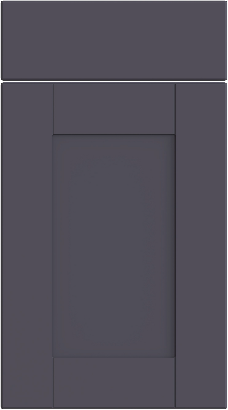 Classic Shaker Doors | Supermatt Indigo Blue