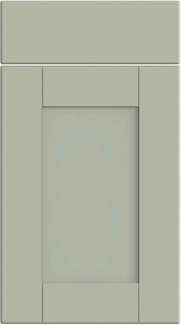 Classic Shaker Doors | Matt Sage Green