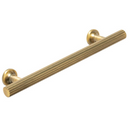 Strand D Kitchen Handle | Aged Brass