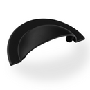 Trafalgar Cup Kitchen Handle | Matt Black