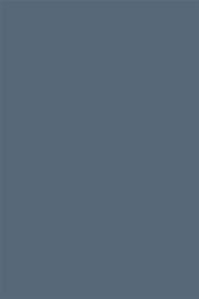 Solid blue color door sample