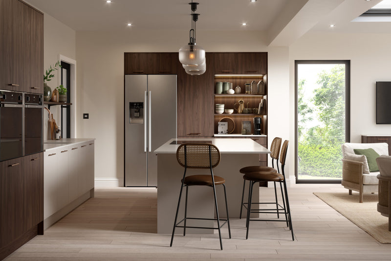 Valore Slab Door | Vanguard Walnut