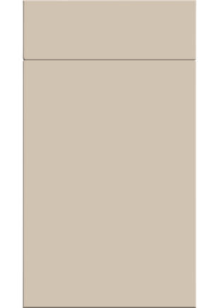 Beige looking cabinet door from Ba Components in a finish called Macademia 