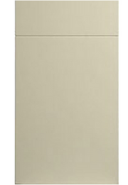 Beige cabinet door on a white background