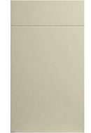 Beige cabinet door on a white background