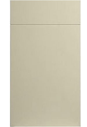 Beige cabinet door on a white background