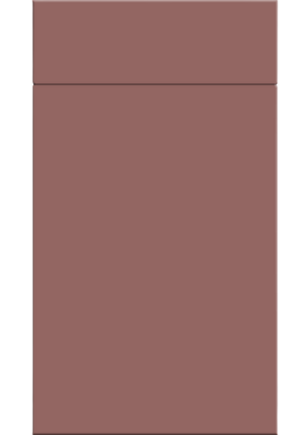 Venice Kitchen Doors | Supermatt Rusty Red