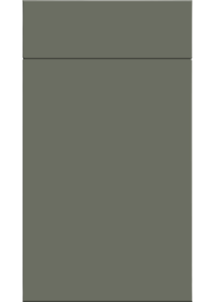 Venice Kitchen Doors | Supermatt Smoke Green