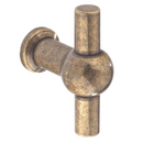 Weel T-Knob Kitchen Handle | Antique Bronze