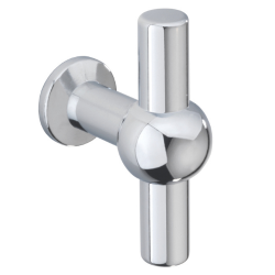Weel T-Knob Kitchen Handle | Chrome