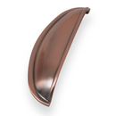 Windsor Cup Kitchen Handle | Brushed Copper