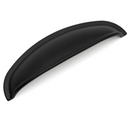 Windsor Cup Kitchen Handle | Matt Black