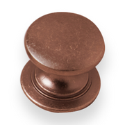 Windsor Knob Kitchen Handle | Brushed Copper