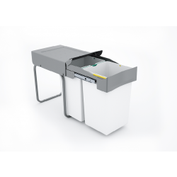 Under Sink Pull Out Bin | 28L | White