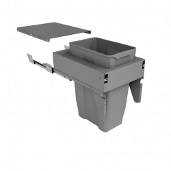 400 Pull Out Waste Bin | 35L | Anthracite
