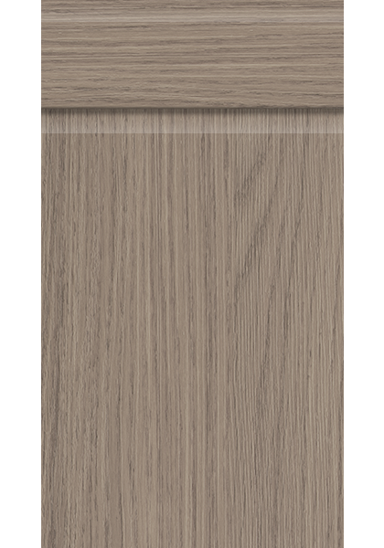Wooden panel with a light brown finish on a white background