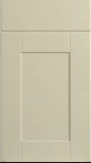 Classic Shaker Kitchen Doors | Supermatt Alabaster