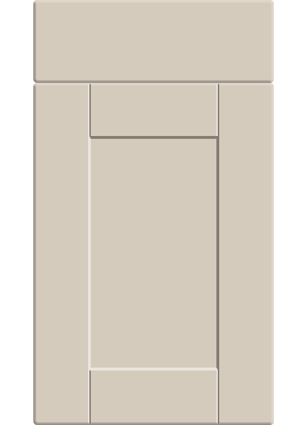 Classic Shaker Doors | Supermatt Taupe Grey