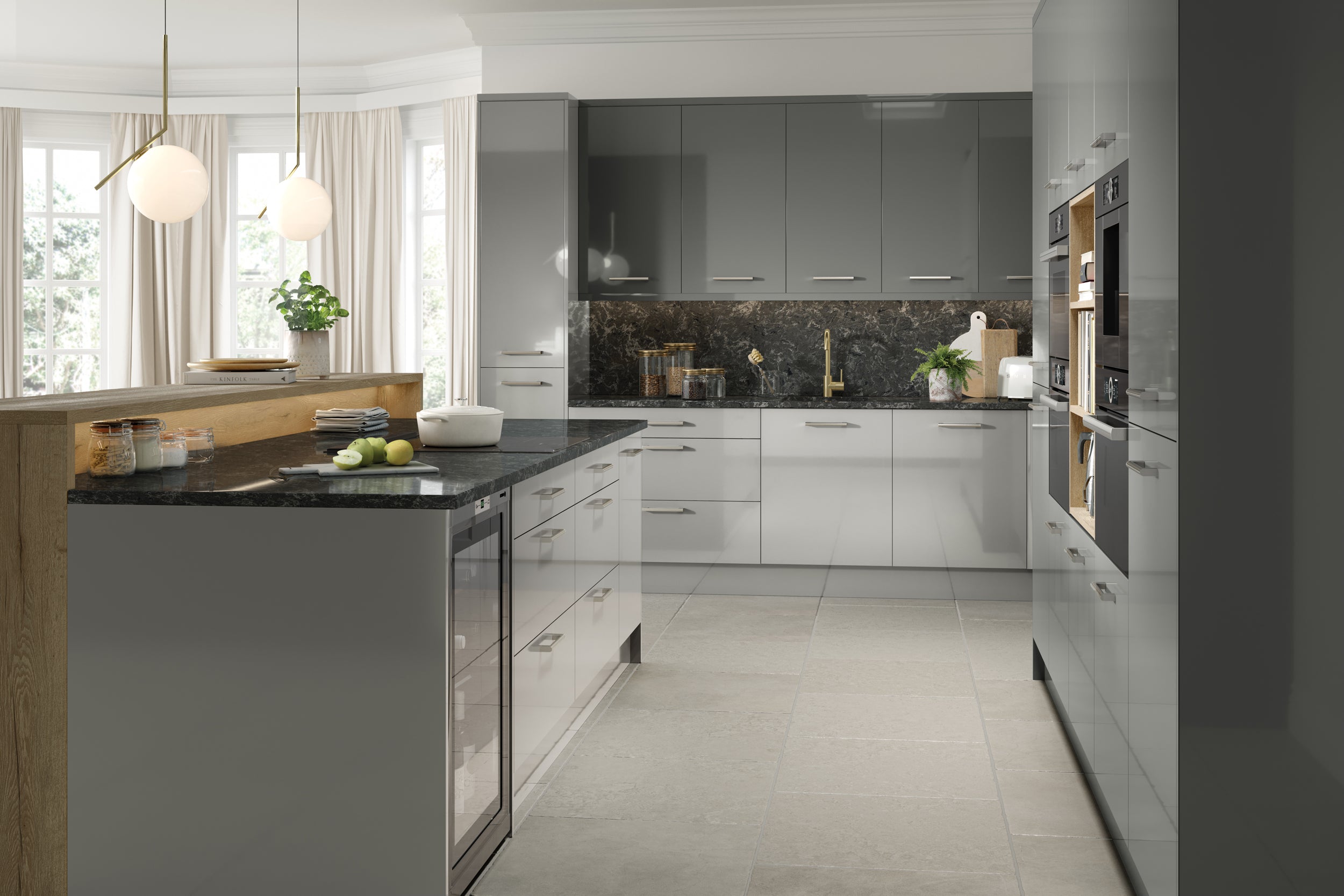 Venice Kitchen Doors | High Gloss White
