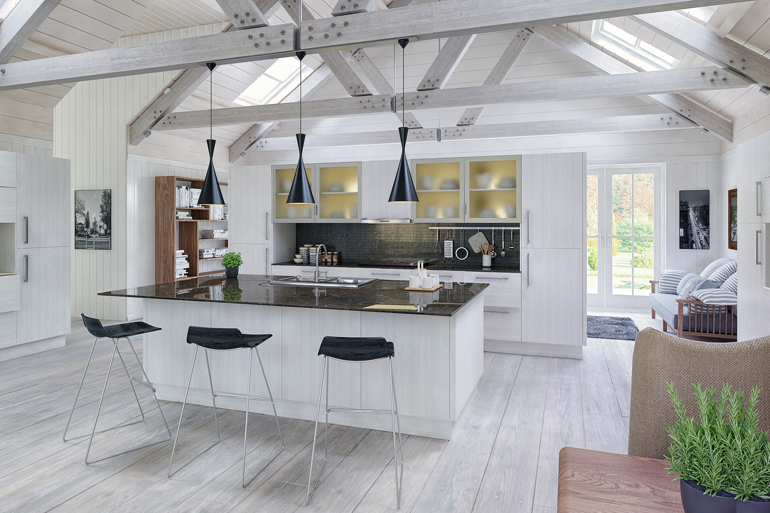 Venice Kitchen Doors | Supermatt Misty Blue