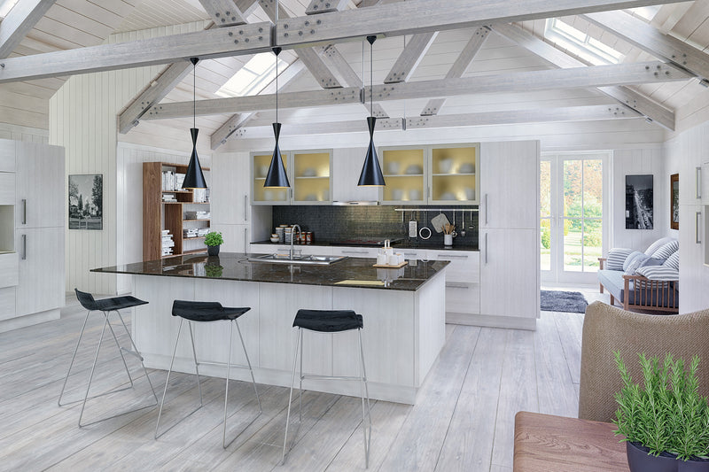 Venice Kitchen Doors | Supermatt Alabaster