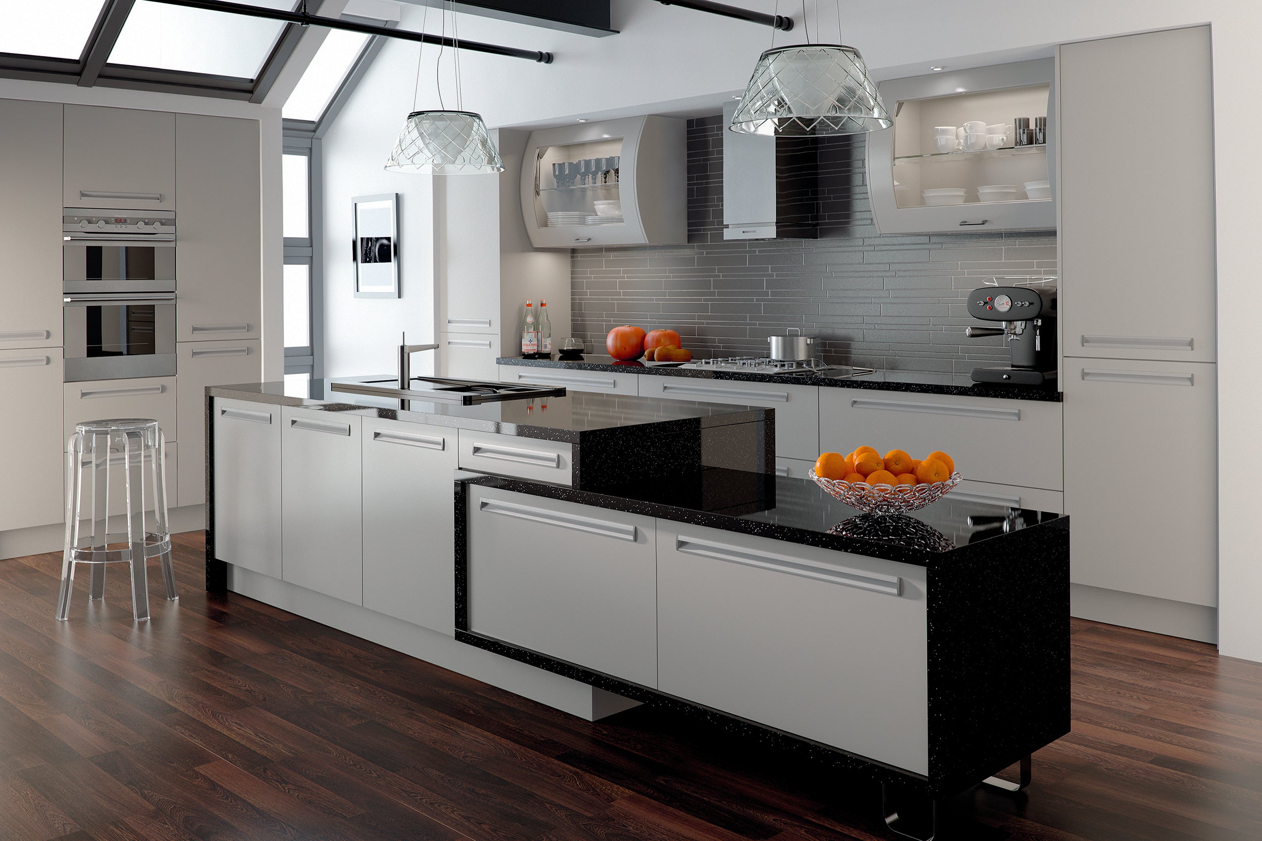 Venice Kitchen Doors | Supermatt Misty Blue