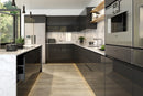 Jayline Supergloss Graphite kitchen
