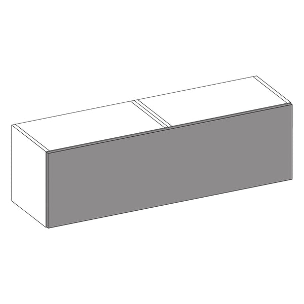 Firbeck Supergloss White | Anthracite Bridging Wall Cabinet | 1200mm (MTO)