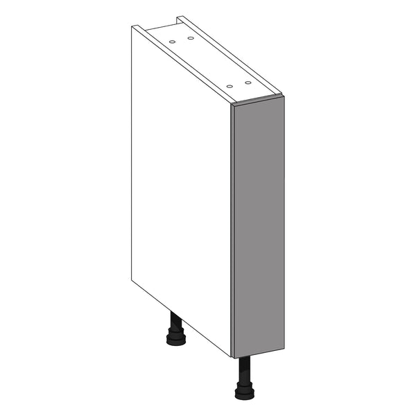 Firbeck Supermatt Cashmere | Dust Grey Base Cabinet | 150mm