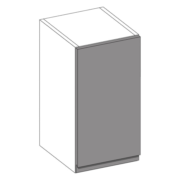 Jayline Supergloss Dust Grey | White Short Wall Cabinet | 300mm (MTO)