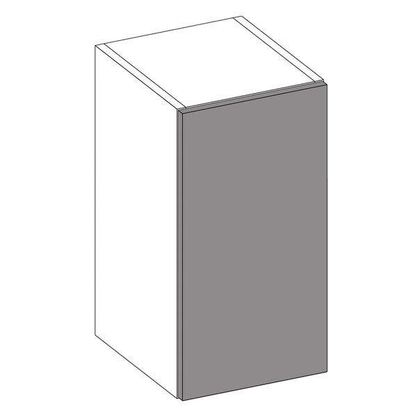 Firbeck Supergloss Dust Grey | Light Grey Short Wall Cabinet | 300mm (MTO)