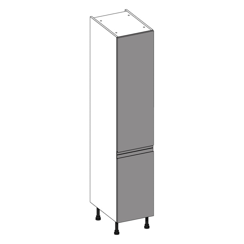 Jayline Supermatt White | Dust Grey Larder Cabinet | 400mm