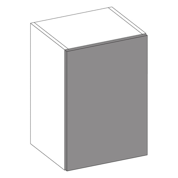Firbeck Supergloss White | Urban Oak Short Wall Cabinet | 400mm (MTO)