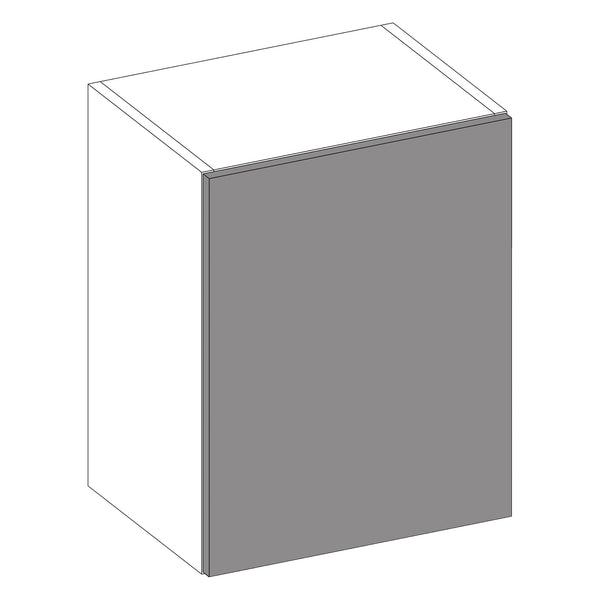 Firbeck Supergloss Dust Grey | Light Grey Short Wall Cabinet | 450mm (MTO)