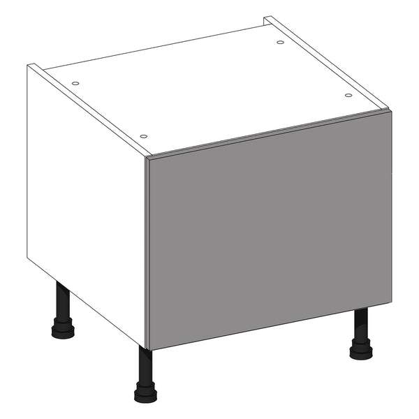 Firbeck Supermatt White | Light Grey Belfast Sink Base Cabinet | 600mm (MTO)