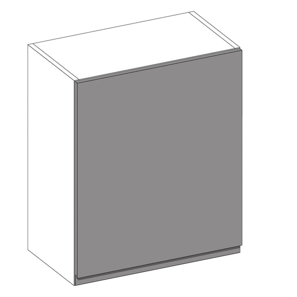 Jayline Supergloss Graphite | Light Grey Wall Cabinet | 600mm