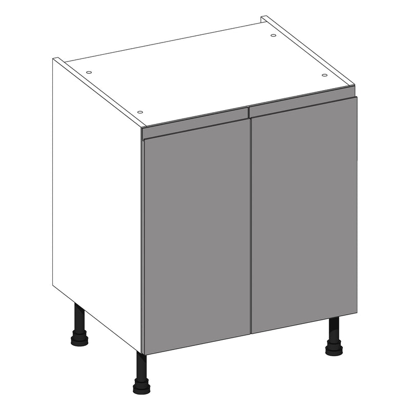 Jayline Supergloss Dust Grey | Light Grey Base Cabinet | 700mm