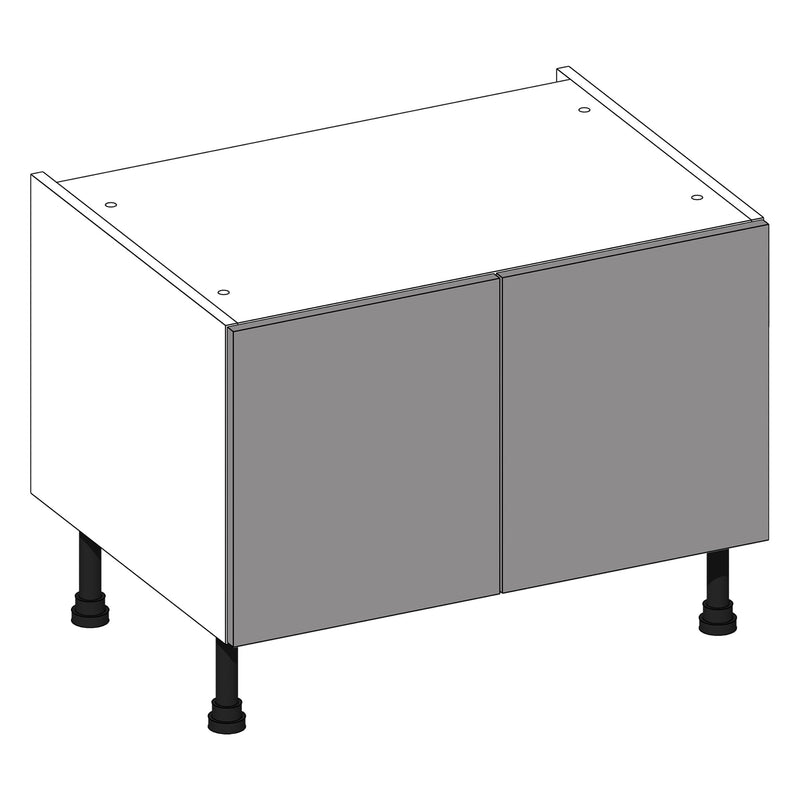 Firbeck Supermatt Light Grey | Light Grey Belfast Sink Base Cabinet | 800mm (MTO)