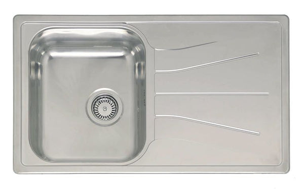 Reginox | Diplomat 10 Eco SV | Stainless Steel | Reversible 1.0 Bowl Inset Kitchen Sink