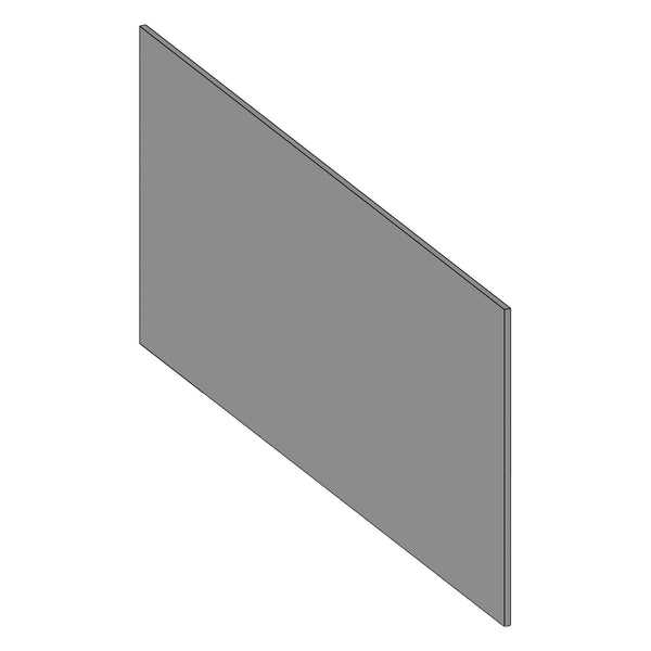 Firbeck Supermatt Light Grey | Breakfast Bar Panel | 2100 x 900 (MTO)