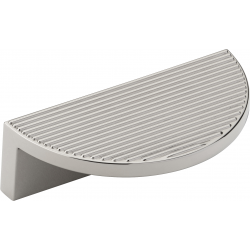 Barrington Eclipse Ribbed Kitchen Handle | Polished Nickel